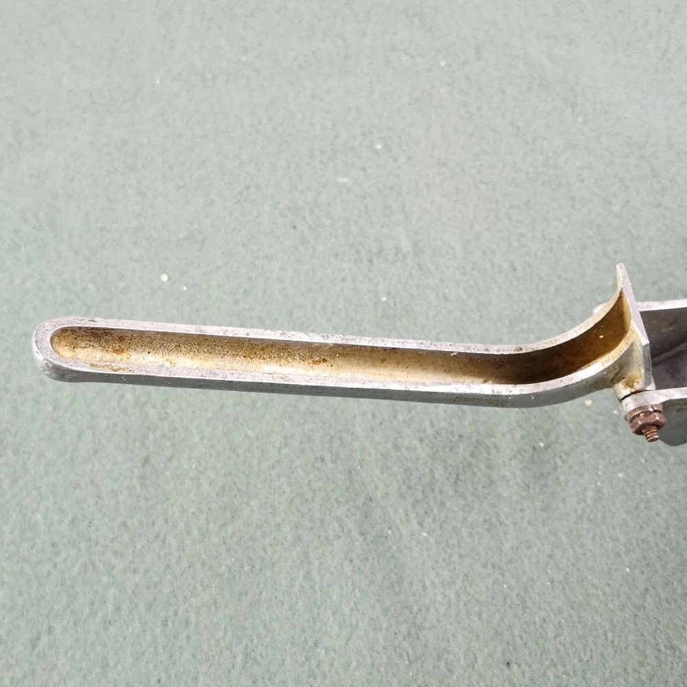 Vintage Mrs. Damar Brevetto No‎ 39715 Aluminum Garlic Press Made in Italy